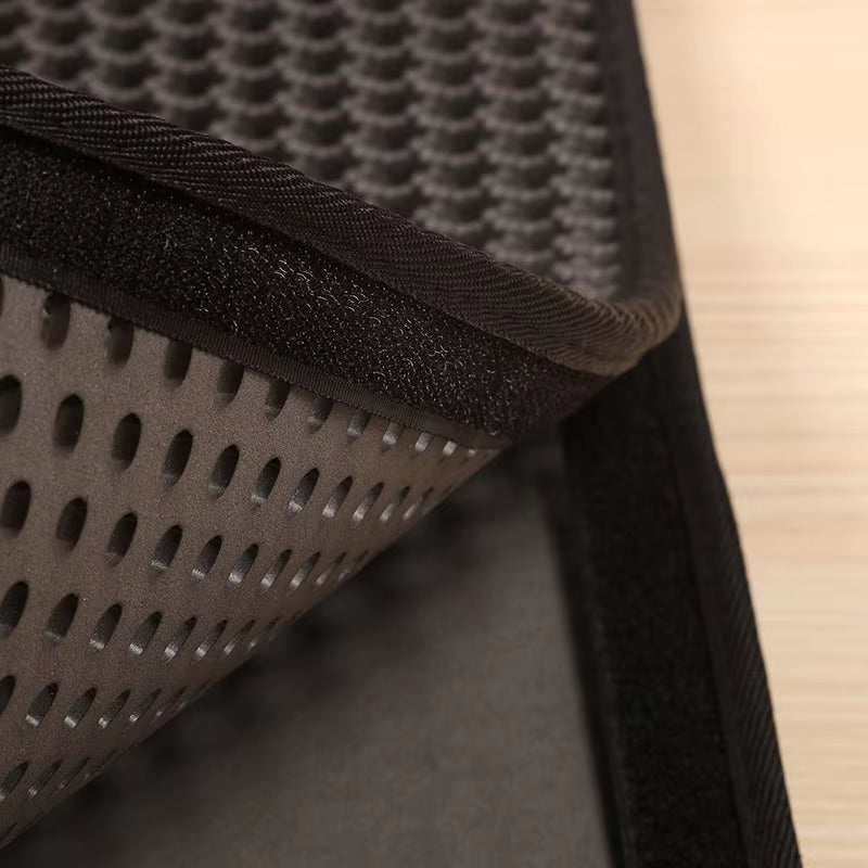 Waterproof Pet Cat Litter Mat Foldable EVA Double-Layer Cats Mat Bottom Non-Slip Pet Litter Cat Mat Layer Pet Litter Catcher Mat