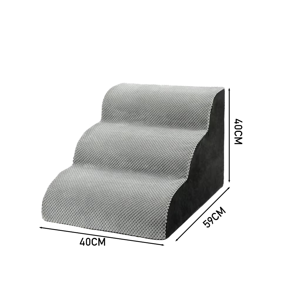 Triangular Medium Dog Cat House with Soft Plush Cat Sleeping Bed